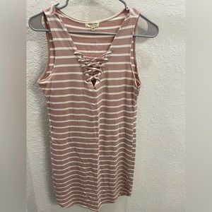 Dress, summer, light pink